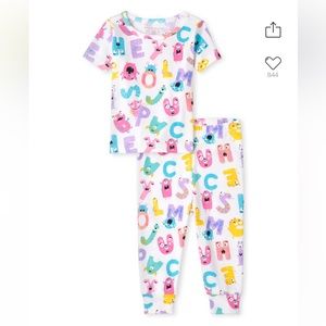[The Children’s Place] ABC Snug Fit Cotton Pajamas